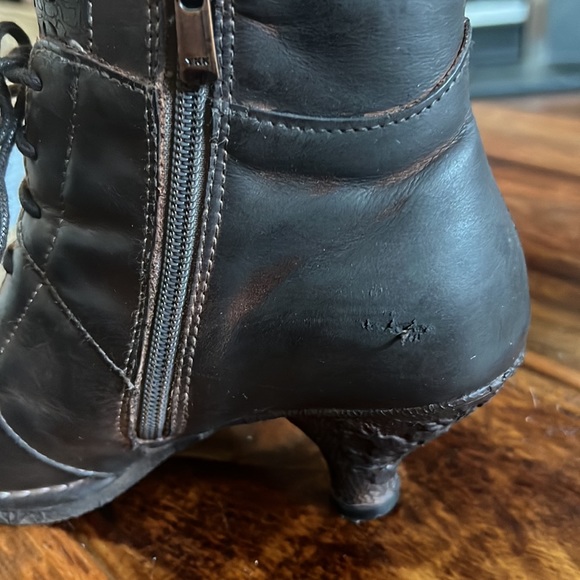 Neosens leather bootie. Size 37. - Picture 6 of 7